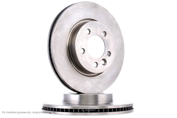 2X APEC Front Brake Discs for LAND ROVER DISCOVERY III 317mm Vented DSK2248 gallery