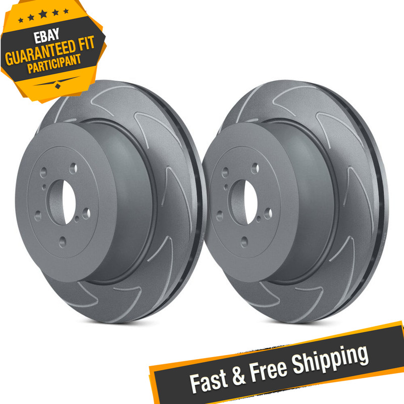 EBC Blade Sport High Carbon Slotted 1-Piece Brake Rotors for 07-16 Mini Cooper