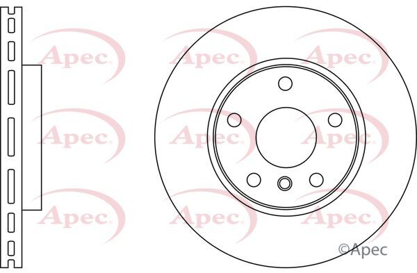 Brake Discs Pair Front FOR MINI R60 COUNTRYMAN 1.6 2.0 10->16 CHOICE2/2 Apec gallery