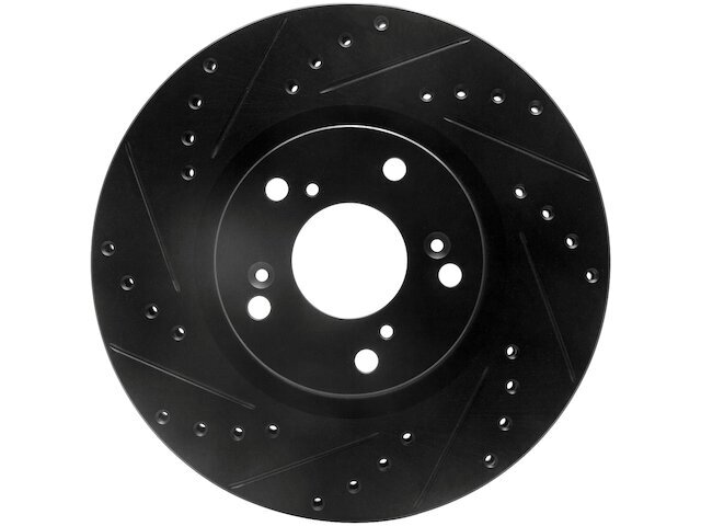 Dynamic Friction 61MM12H Front Left Brake Rotor Fits 2007-2010 Acura CSX Type-S