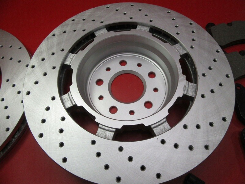 Maserati GranTurismo Gt front brake pads & rotors TopEuro #194 gallery