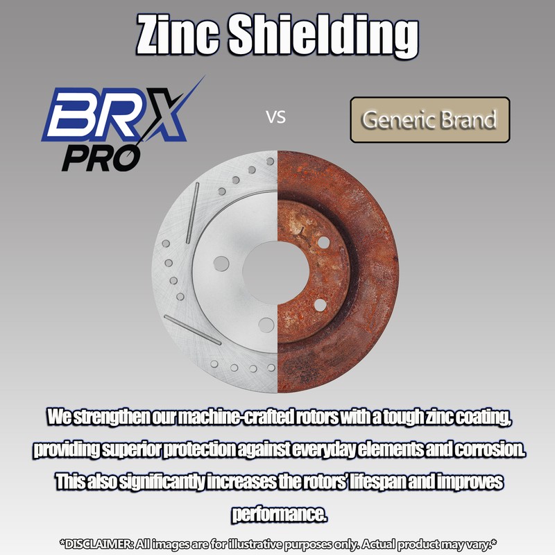 Front Brake Rotors for Chrysler Sebring 2007-2010 gallery