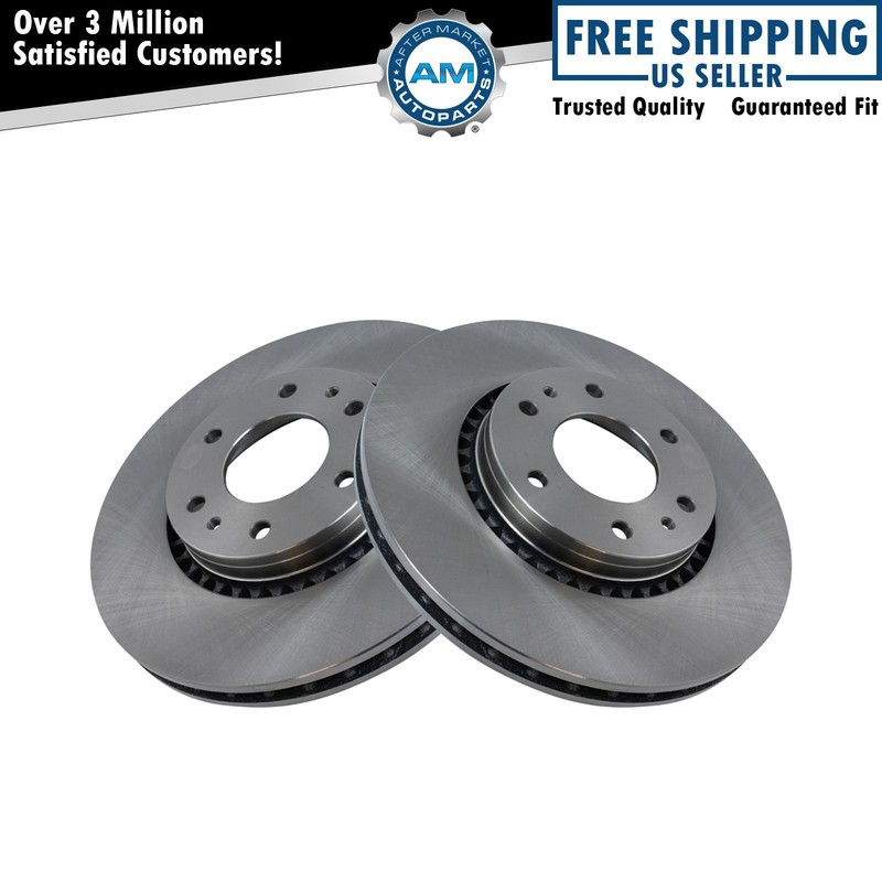 Front Brake Rotor Pair for Chevy Trailblazer EXT GMC Envoy XL Saab 9-7x