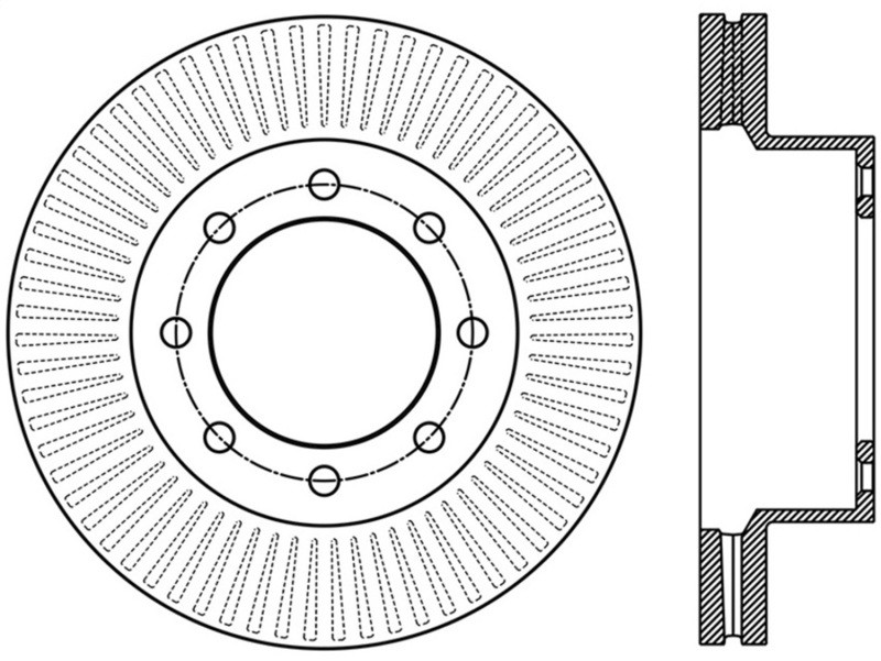 StopTech 126.65138SR Slotted Sport Rotor * Fits 2012-2020 Ford F-Series