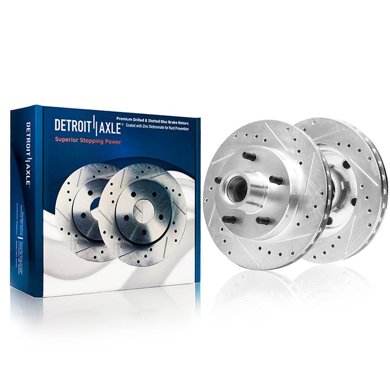 267mm Front Drilled Brake Rotor Ceramic Pad for S10 Blazer Monte Carlo S10 gallery