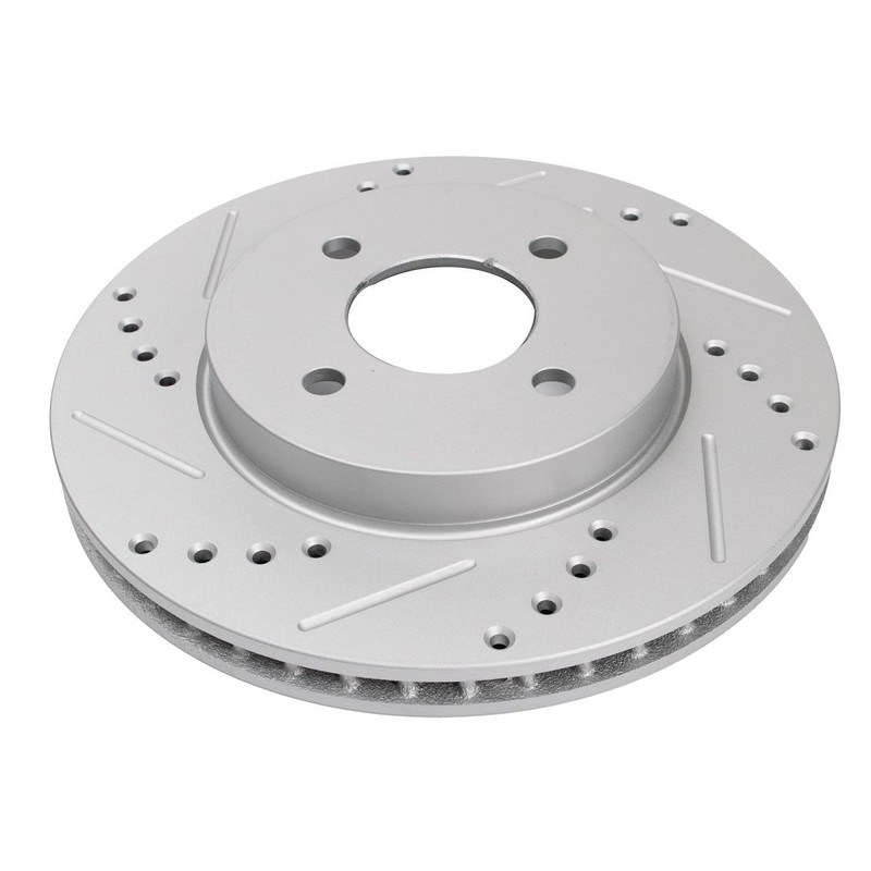 Front Premium Ceramic Brake Pad & Performance Rotor Kit for Nissan Versa gallery