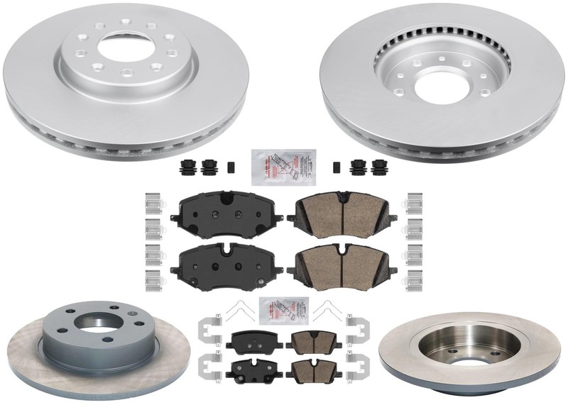 For Chevrolet Trailblazer 2021 2022 2025 Coated Disc Brake Rotors & Ceramic Pads