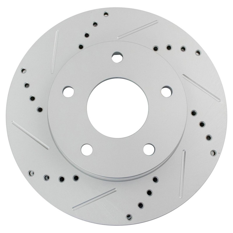 Performance Drilled & Slotted Front Coated Brake Rotor Pair for Blazer gallery