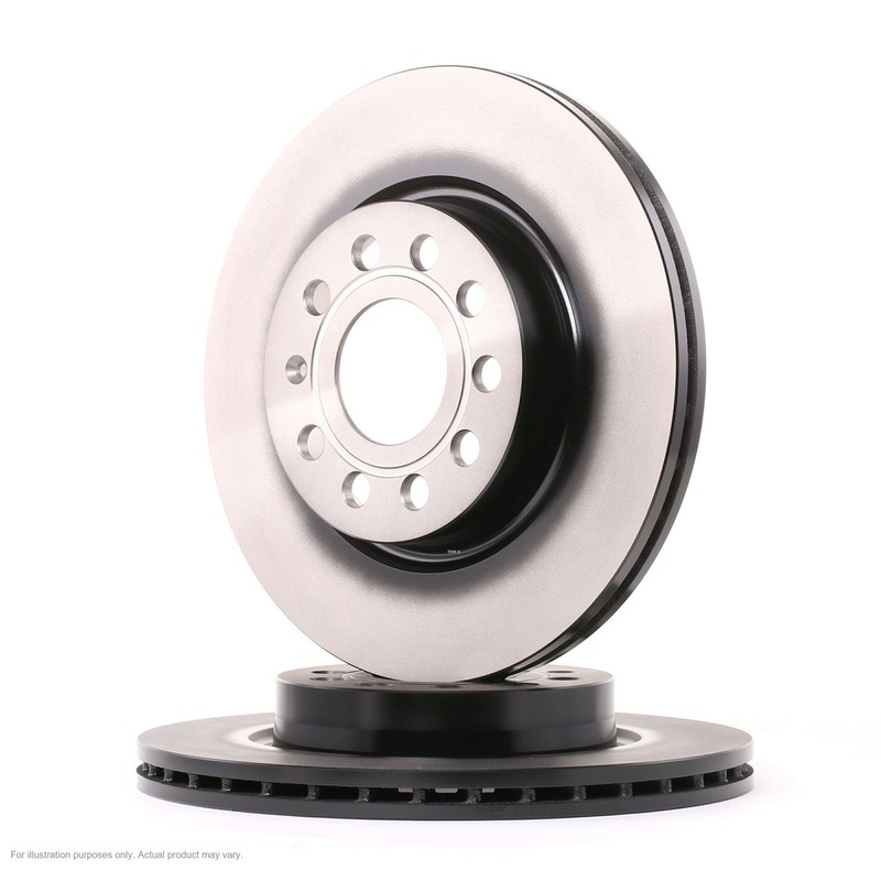 2x APEC Front Brake Discs For VW GOLF PLUS V (5M1, 521) 2.0 TDI 2009-13 SDK6066 gallery