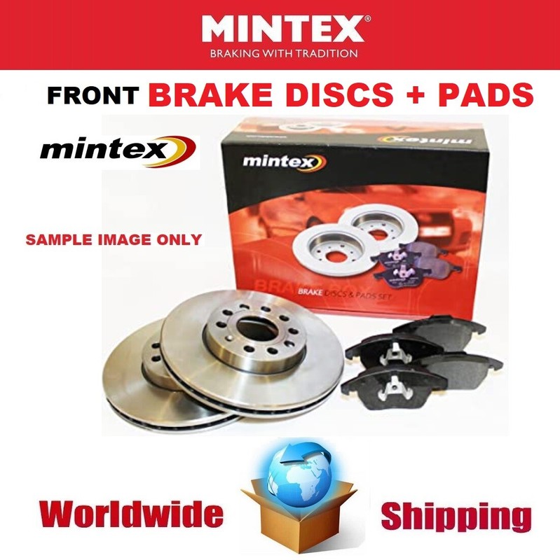 Front DISCS + PADS for IVECO DAILY 35S15 35C15 40C15 50C15 65C15 70C15 2014-2016
