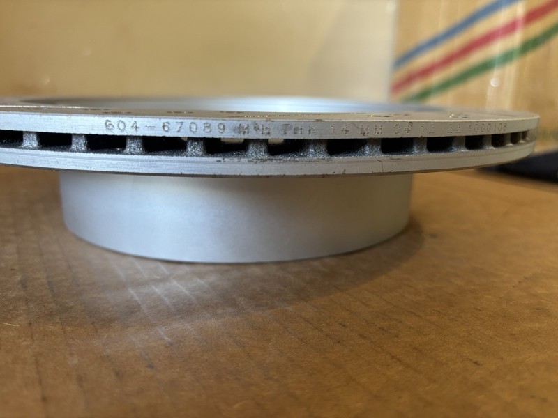 Disc Brake Rotor Dynamic Friction DFC 604-67089 for Select Nissan, Infiniti gallery