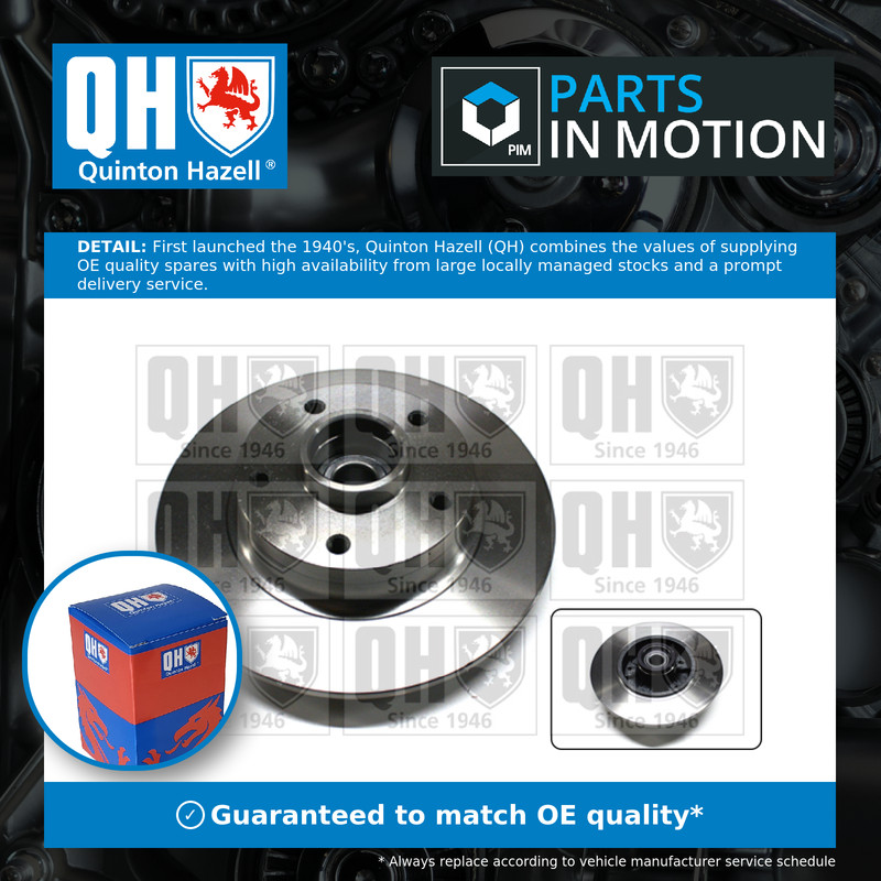 2x Brake Discs Pair Solid fits RENAULT MEGANE Mk3 1.4 Rear 2009 on H4J700 260mm