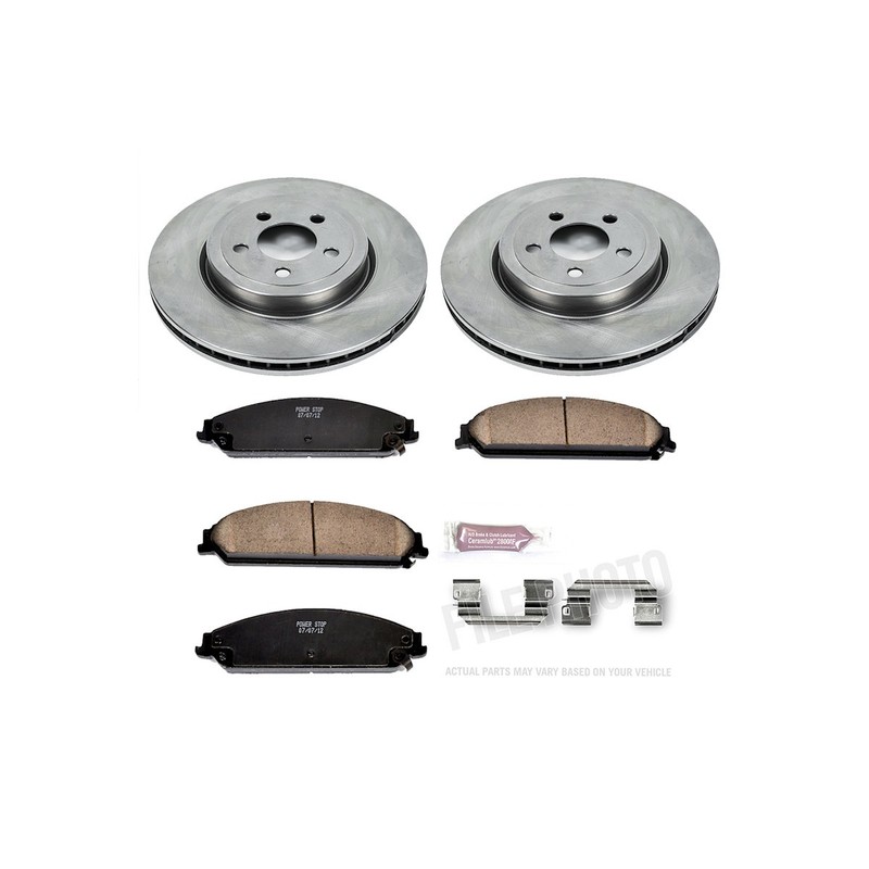 Powerstop Front Rear Brake Discs Calipers Pads Kit for 300 Challenger Charger gallery