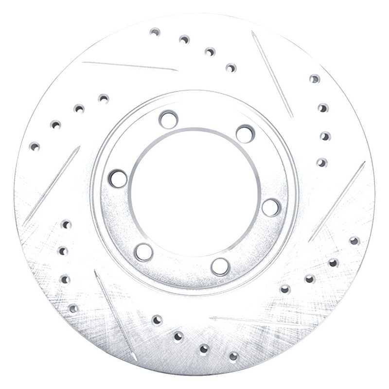 For Isuzu Rodeo 91-94 Brake Rotor DFC Premium Drilled & Slotted Front Passenger