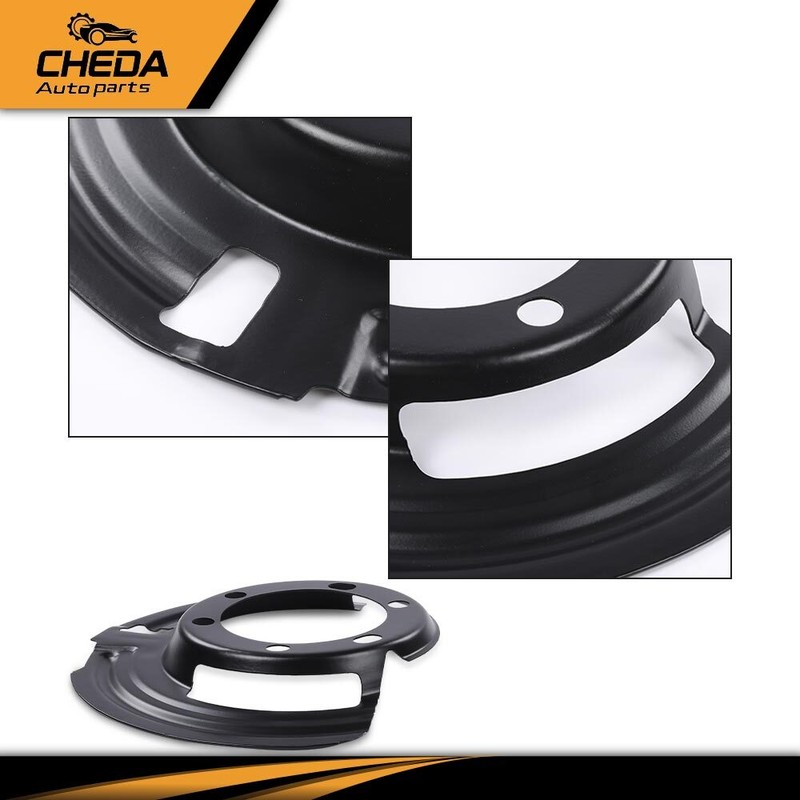 Front Brake Dust Shields LH & RH Fit For 1984-2006 Grand Cherokee XJ Wrangler gallery