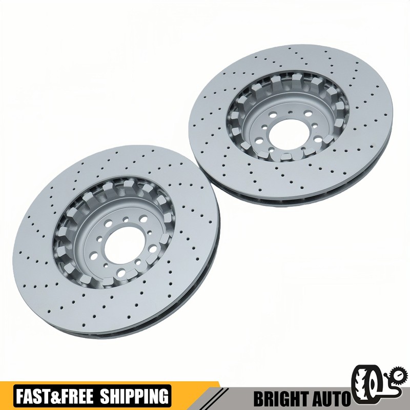 2X Front 380mm Brake Disc Rotors Fits 2015-2020 BMW F80 F87 F82 M2 M3 M4 3.0L