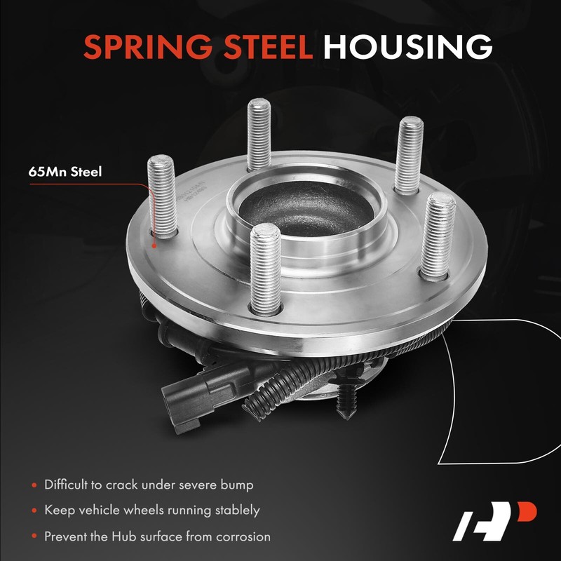 16x Front & Rear Drilled Brake Rotor & Brake Pads + Hub Bearing for Chrysler Ram gallery