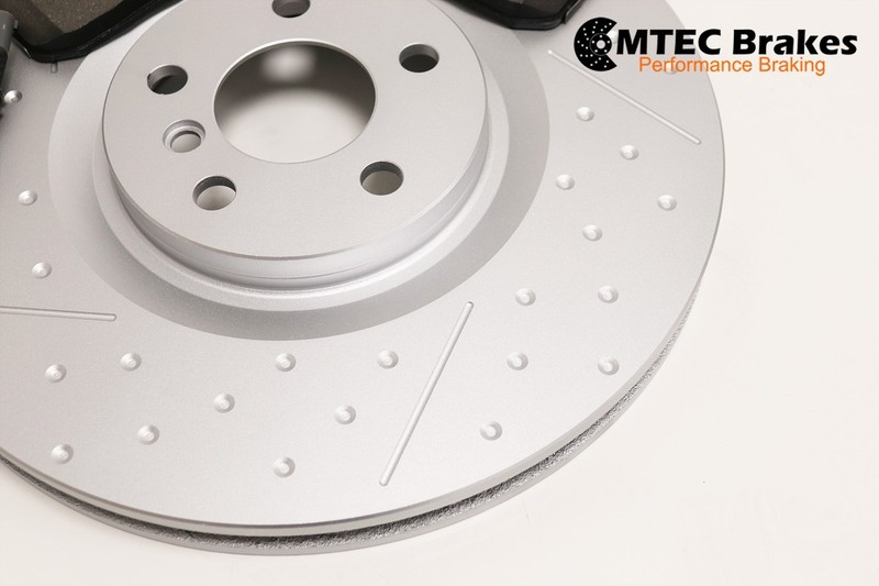 For BMW 128 Ti M135i M235i X2 M35i F39 F40 F44 Brembo Discs Striped 360mm gallery
