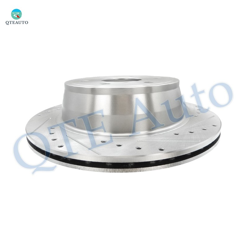 Rear 345mm Drilled Slotted Disc Brake Rotors For 2015-2020 GMC Yukon XL gallery