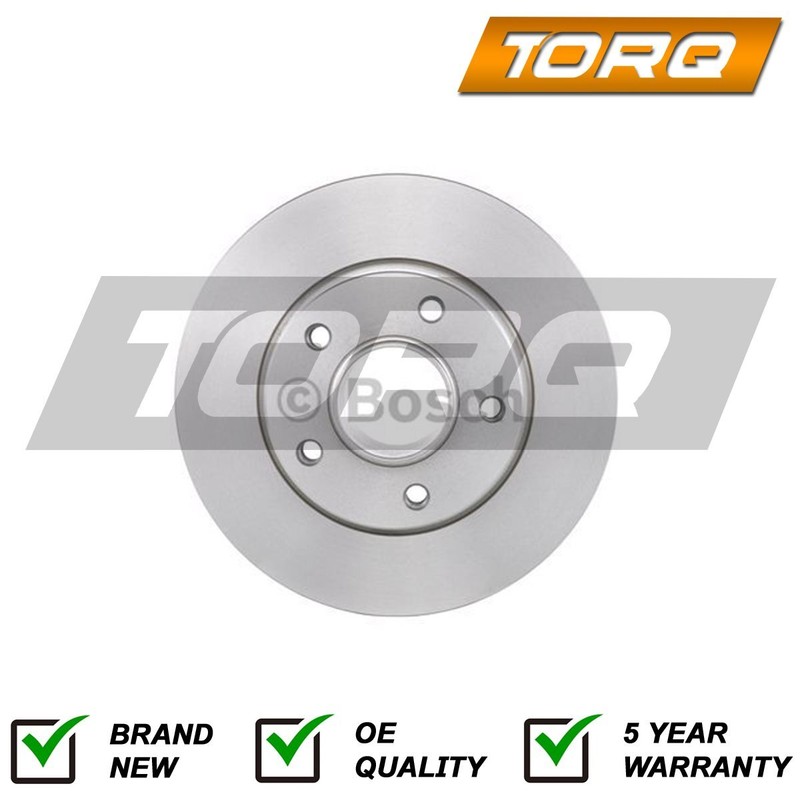 Brake Disc Rear Torq Fits Renault Trafic 2001-2014 Nissan Primastar 2002-2016