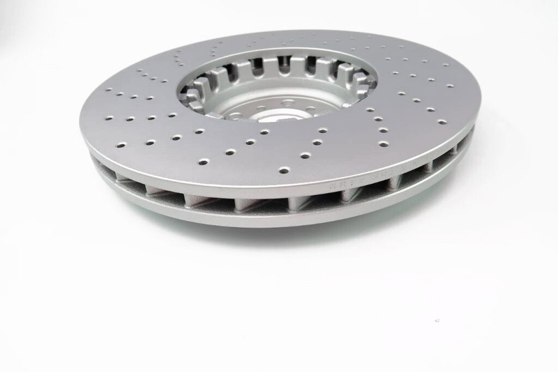 Bmw X5M X6M right front brake rotor TopEuro 1203 gallery