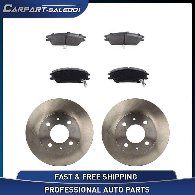 OE Front Disc Brake Rotors Brake Pads Kit for Hyundai Accent 2000-2002