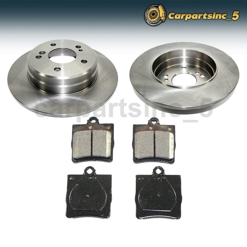 Brake Pad Brake Rotor Rear Fits 1998-2004 Mercedes-Benz SLK230