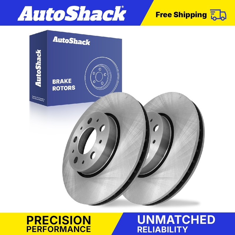Front Brake Rotors Pair for Volvo, S60 2001-2009, AWD FWD L5 2.3L 2.4L 2.5L