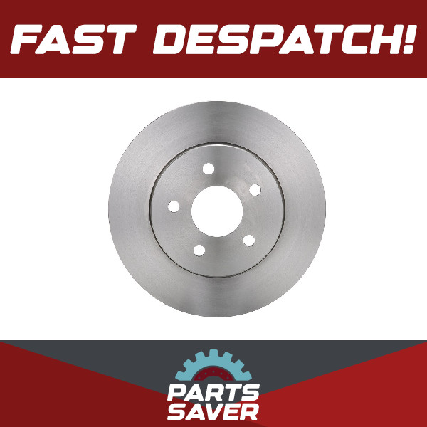 2x Brake Discs Pair Solid fits FORD MONDEO Mk3 2.0 Rear 00 to 07 280mm Set Bosch