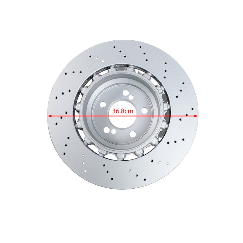 For 2015-2020 BMW F87 F80 F82 M3 M4 Front Rear Brake Disc Rotor Set L+R gallery