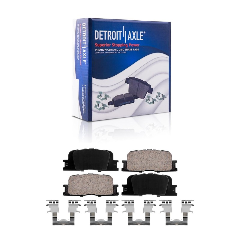 REAR Disc Rotors + Brake Pads for 2002-2005 2006 Lexus ES300 ES330 Toyota Camry gallery