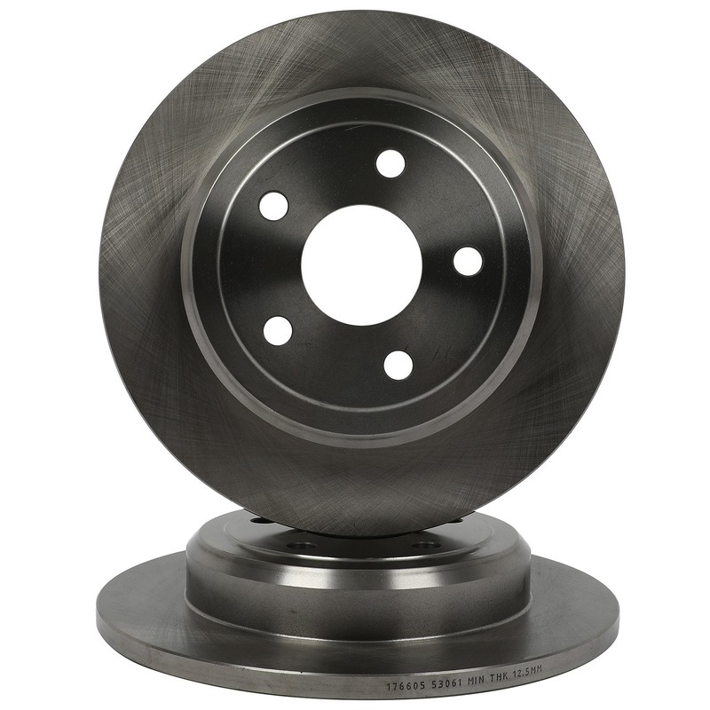 Front & Rear Brake Rotors For 2011 2012 2013 2014 2015 2016 - 2020 Dodge Durango gallery