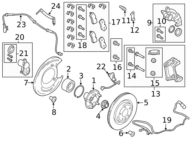 Genuine Land-Rover Disc Brake Rotor LR189047 gallery