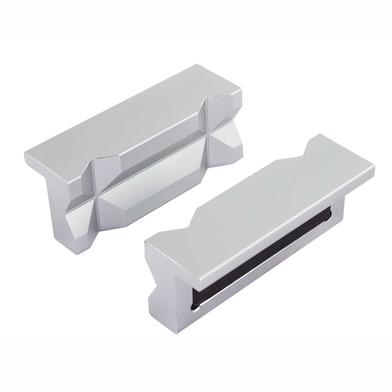 APS Workshop/Garage/Workbench Replacement Billet Aluminium Alloy Vice Jaws Pair