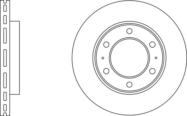 2x Apec Blue Front Brake Discs 319mm Fits Toyota 4 Runner Hilux 435120K100