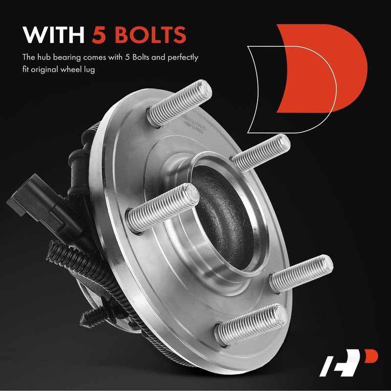 16x Front & Rear Drilled Brake Rotor & Brake Pads + Hub Bearing for Chrysler Ram gallery