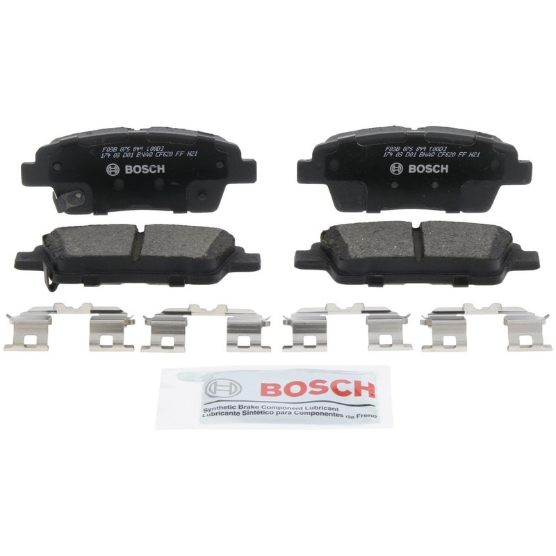 Bosch OEM Front & Rear Ceramic Brake Pads Kit For 2015-2016 Hyundai Genesis