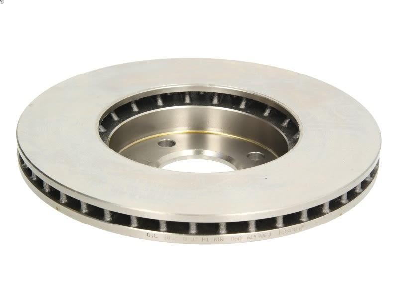 1X Brake Disc For BOSCH 986 479 09 For NISSAN NOTE (E12) 1.2 2012-2016