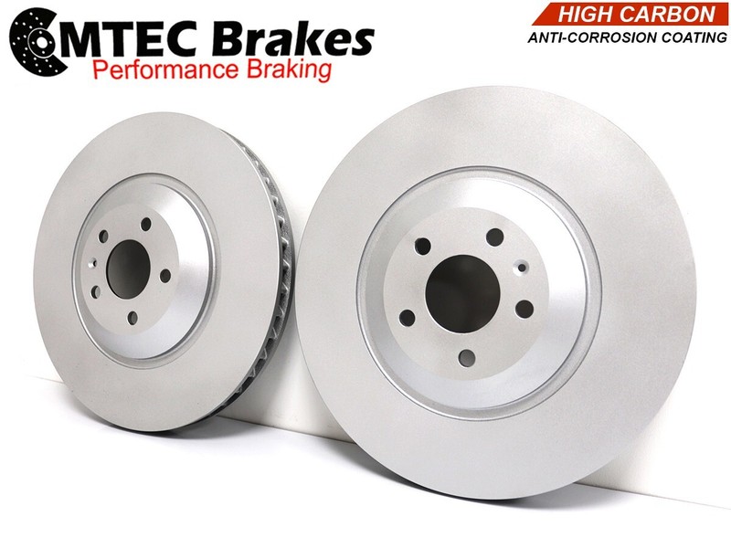 Audi A7 A8 Q7 15- Front Performance High Carbon Coated Set Brake Discs 375mm