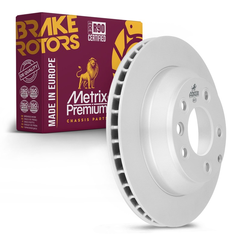 Rear Disc Brake Rotor for 07-15 Audi Q7 Porsche Cayenne 04-18 Volkswagen Touareg