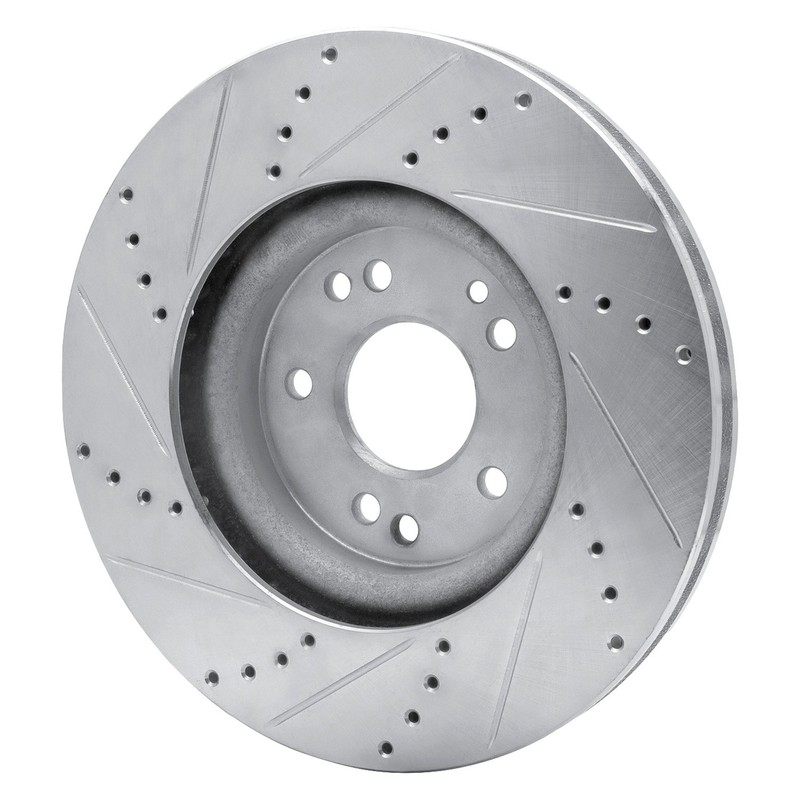 For Mercedes-Benz SL600 94-02 Brake Rotor DFC Premium Drilled & Slotted Front gallery