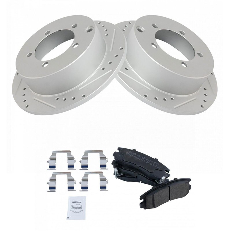 Rear Brake Performance Rotor & Pad Kit for Sebring Avenger Stratus Eclipse gallery