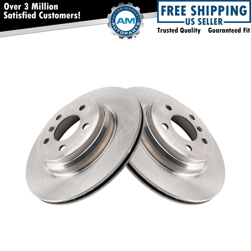 Rear Disc Brake Rotor Driver & Passenger Side LH RH for BMW 3 4 Series