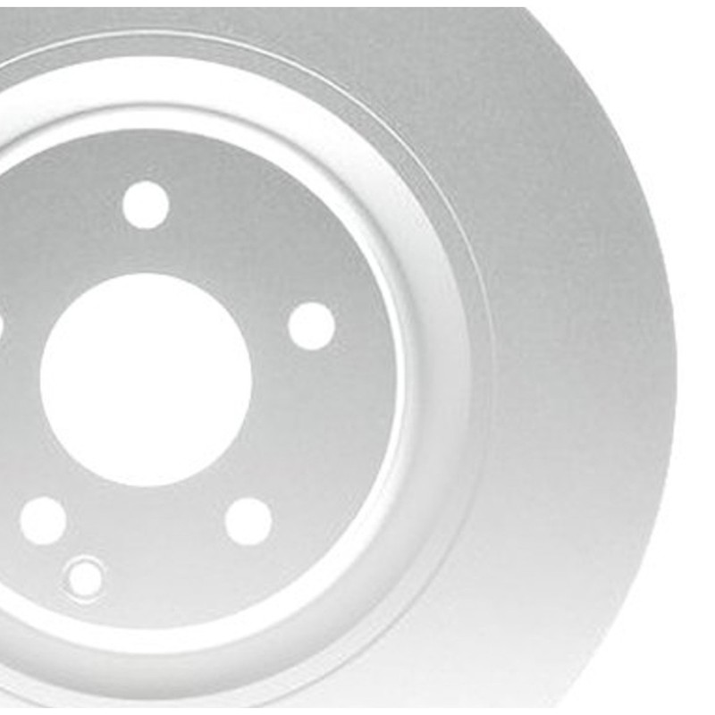 For Mercedes-Benz C55 AMG 2005 2006 Brake Rotor Front | Cast Iron | Vented Plain gallery