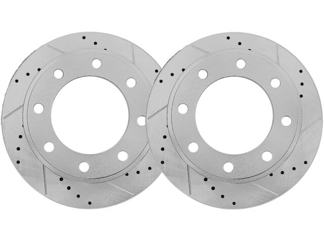 For 2007 GMC Sierra 3500 Classic Brake Rotor Set Front Detroit Axle 95935GHFW