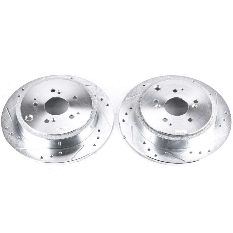 Power Stop JBR960XPR Evolution Drilled & Slotted Rotors for Acura MDX & Honda gallery