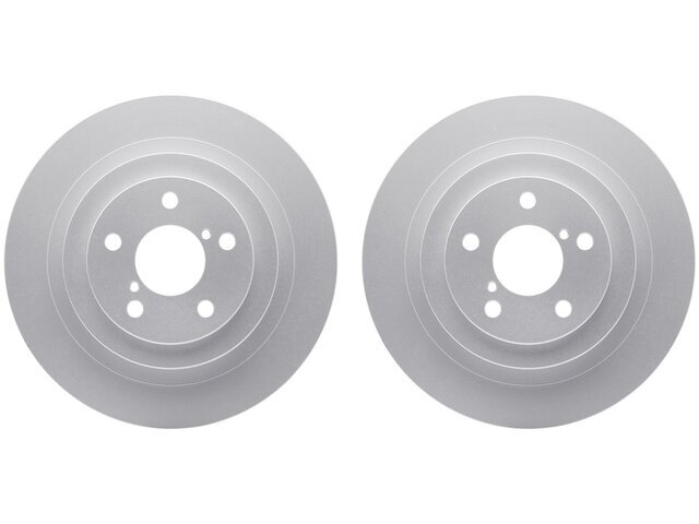 Dynamic Friction 32RP24P Rear Brake Rotor Set Fits 2006-2007 Subaru Impreza WRX
