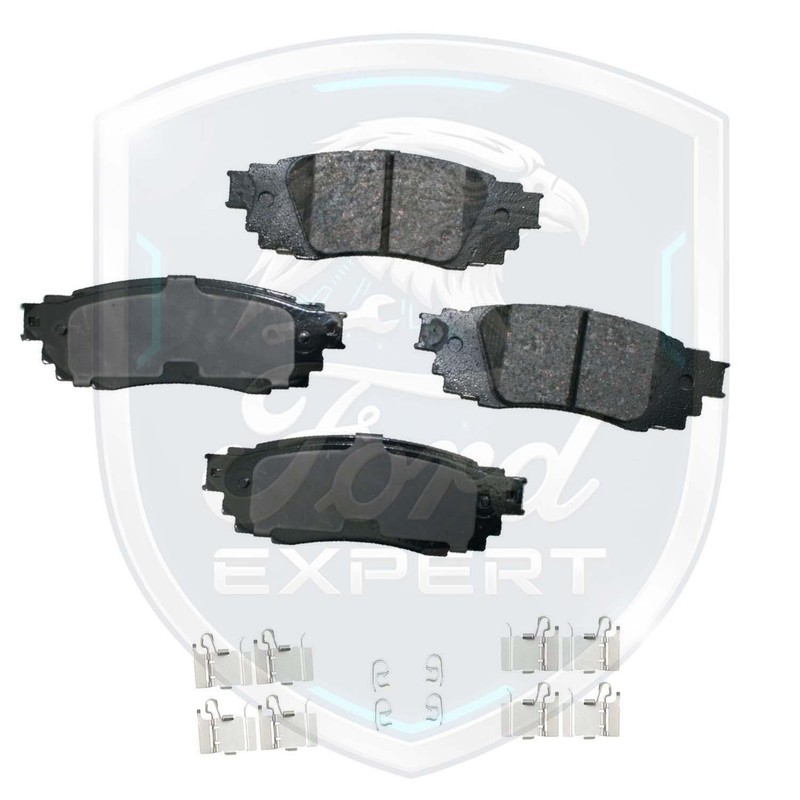 Akebono OEM Front & Rear Brake Pads For 2019-2025 Toyota RAV4 Lifetime Warranty gallery