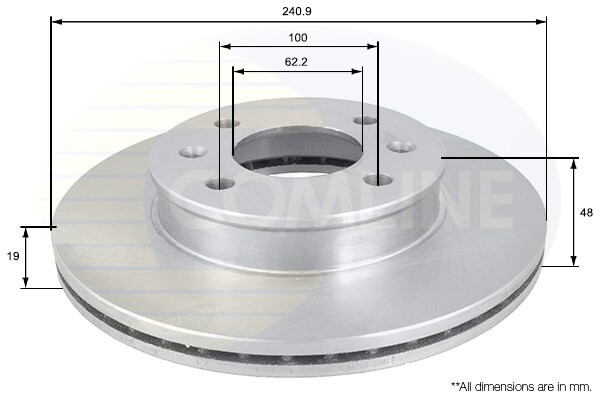 Fits Hyundai Getz 2002-2010 Firstpart Front Brake Disc #1 517121C000 gallery