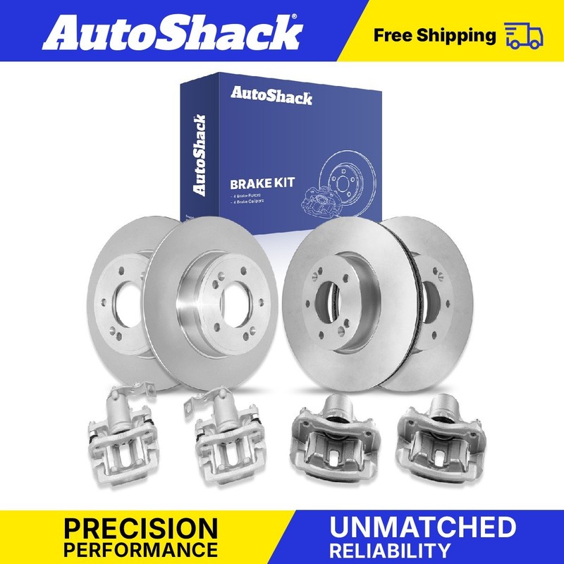Front Rear Brake Rotors Calipers for Hyundai Elantra Coupe 1.8L 2.0L
